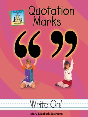 cover image of Quotation Mark